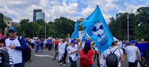 Proteste în Capitală organizate miercuri de marile confederaţii sindicale şi de „Solidaritatea Sanitară”